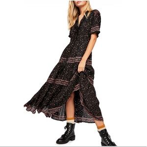 Free People Rare Feeling Maxi Dress Size XS